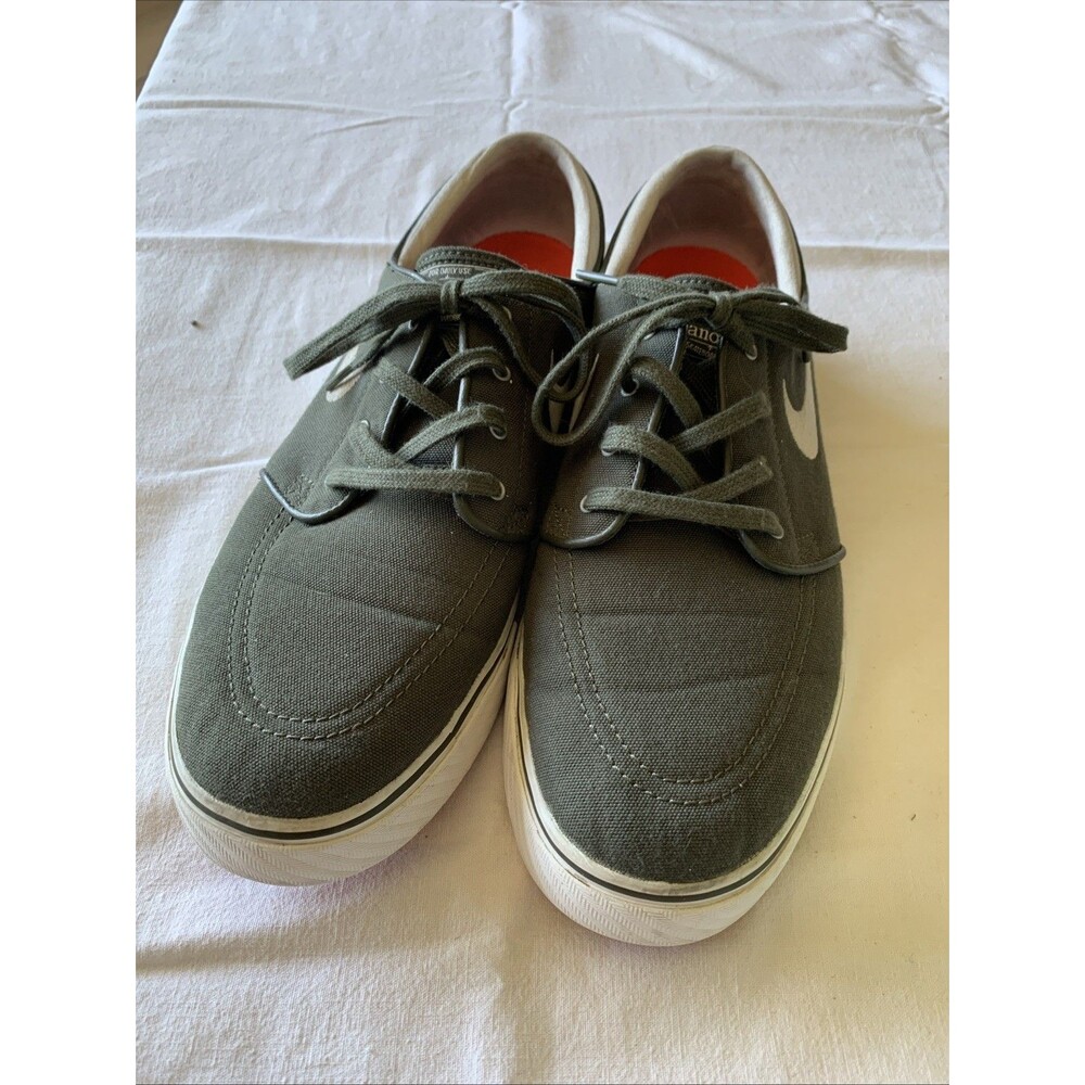 Nike Mens SB Zoom Stefan Janoski Skate Shoes Green 615957-303 s EUC